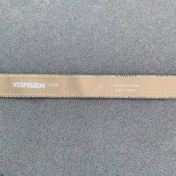 Vintage 80s Floral Tapestry Boho Granny Chic Romantic Retro Western Waist Belt - Picture 7 of 12